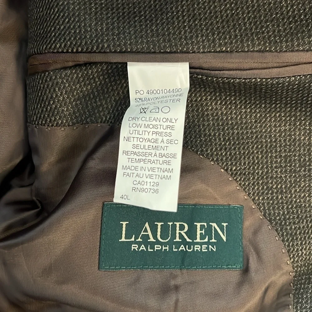 Lauren Ralph Lauren Blazer Brown